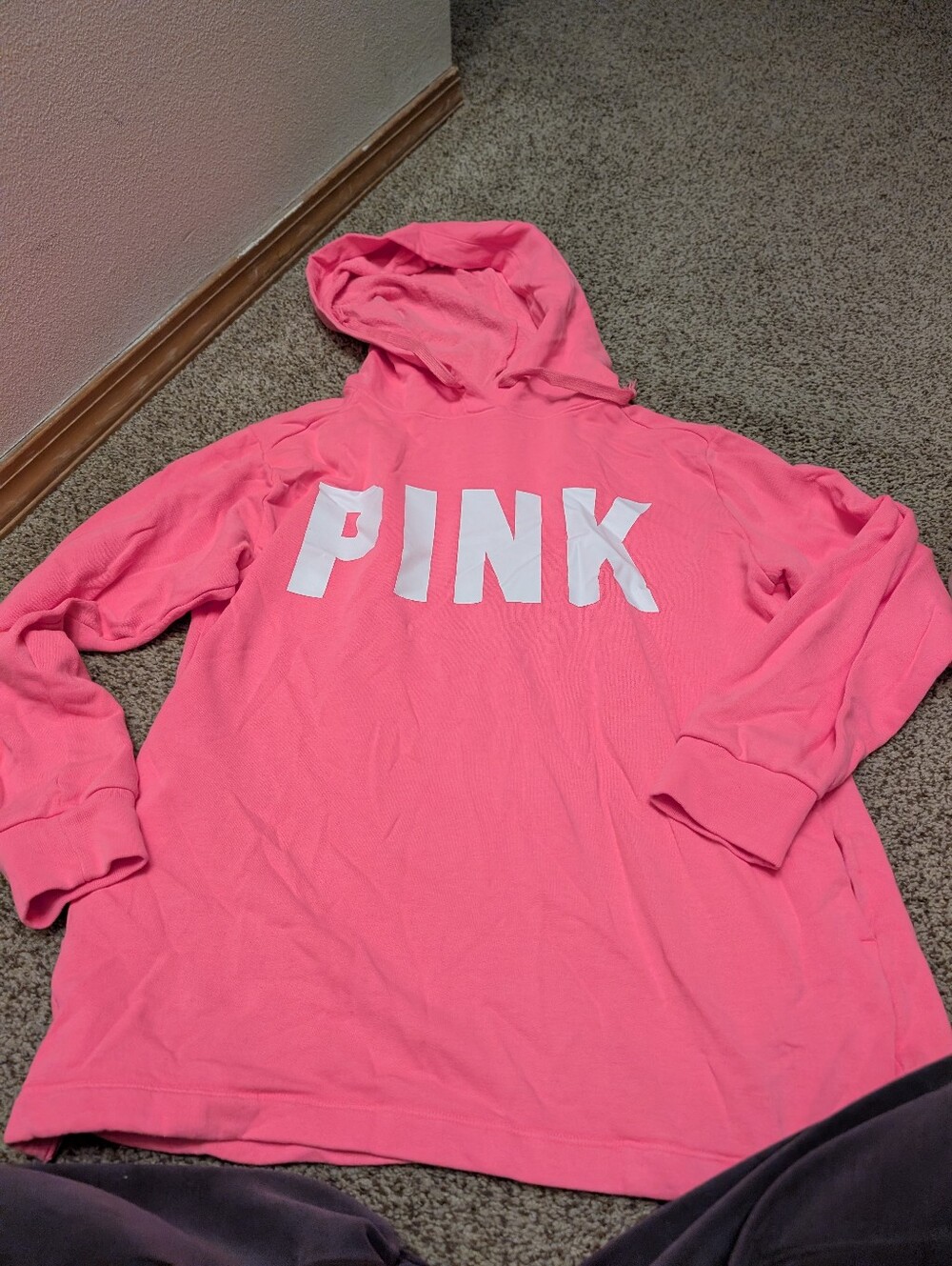 PINK Victoria's Secret Hooded Sweatshirt - Hot Pink